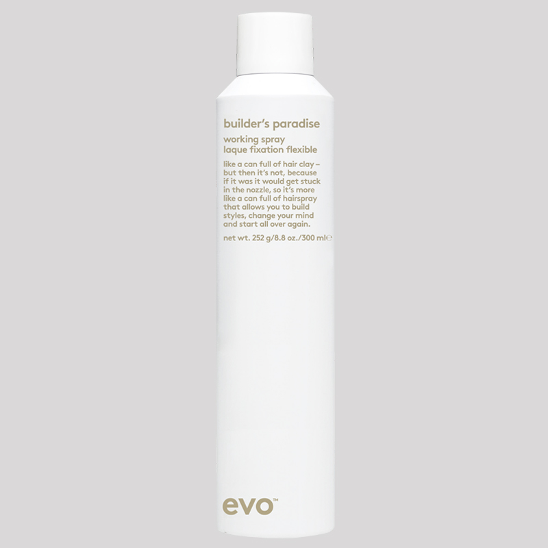Laca ligera de fijación EVO Builder’s Paradise - 300ml.