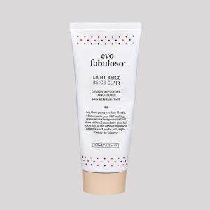 Acondicionador EVO Fabuloso con pigmentos color beige claro - 220ml.